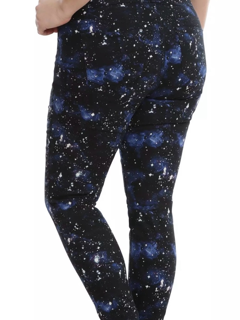 torrid Galaxy Print Stretch Jeans - Black & Blue